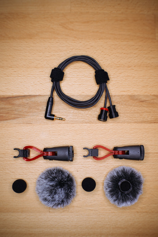 Serious Microphones SMST-01 - Stereo Field Recording Microphones